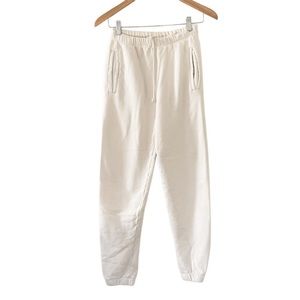 Joah Brown Empire Joggers Sahara Off White French Terry sweatpants